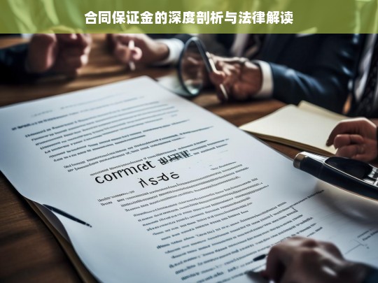 合同保证金的深度剖析与法律解读，合同保证金，深度剖析与法律解读