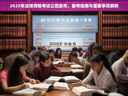 2023年法律资格考试公告发布，备考指南与重要事项全解析