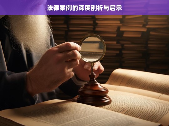 法律案例的深度剖析与启示，法律案例剖析及启示