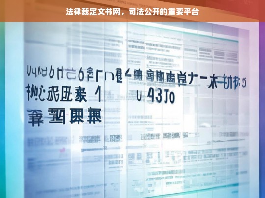 法律裁定文书网，司法公开的重要平台，法律裁定文书网，司法公开的关键平台