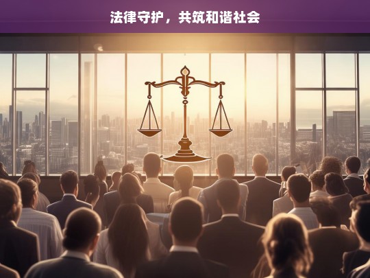 法律守护，共筑和谐社会，法律，和谐社会的守护者