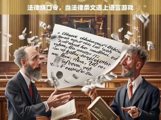 法律绕口令，当条文遇上语言游戏