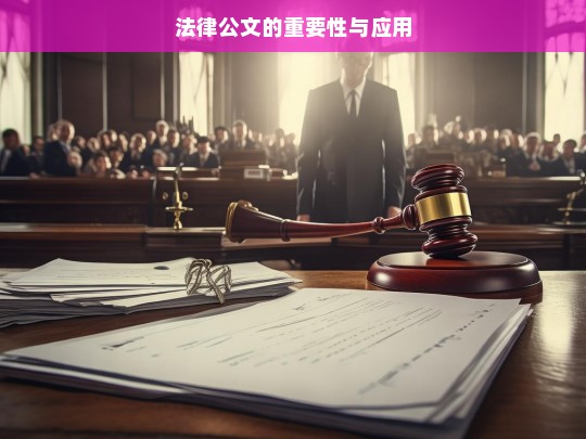 法律公文的重要性与应用，论法律公文的重要性及其应用