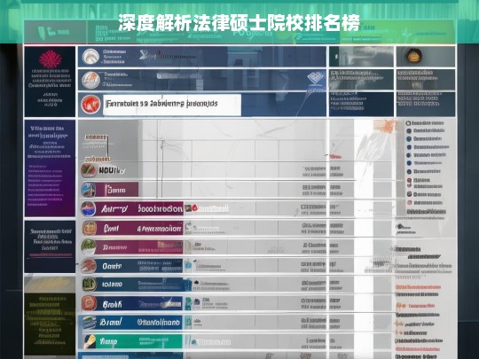 深度解析法律硕士院校排名榜，法律硕士院校排名榜深度解析