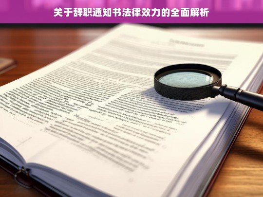 关于辞职通知书法律效力的全面解析，辞职通知书法律效力解析